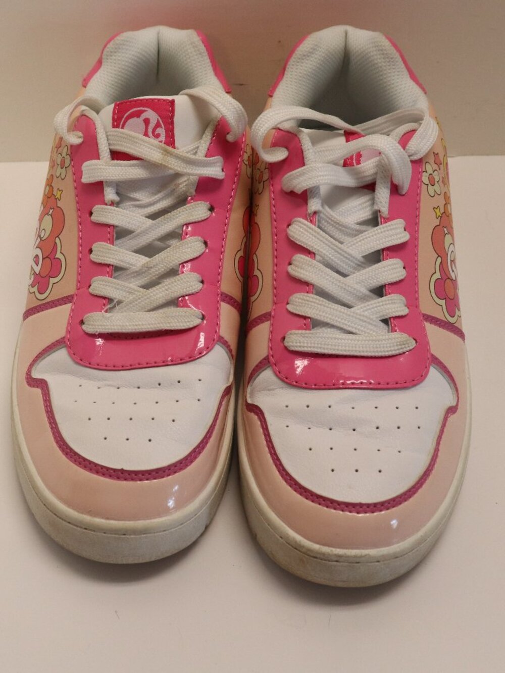 Barbie WMBA24BB002 Women's Sneakers Size 10 Pink White Retro Floral 2024